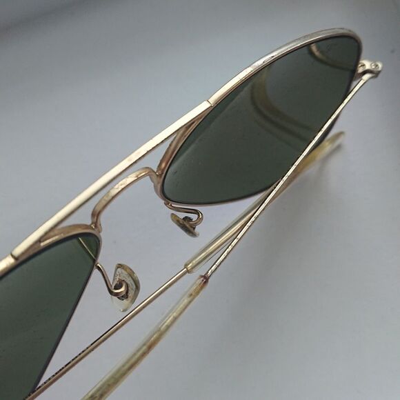 Ray Ban RB3025 112/4L 58 MM Gold, Blue Mirror Polarized Aviator - Picture 11 of 13